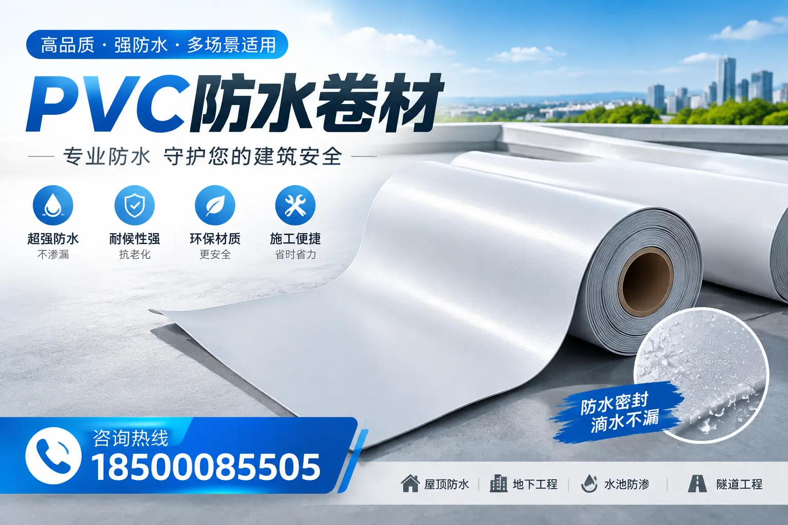 PVC防水卷材的市场竞争分析，玉溪品牌选择参考